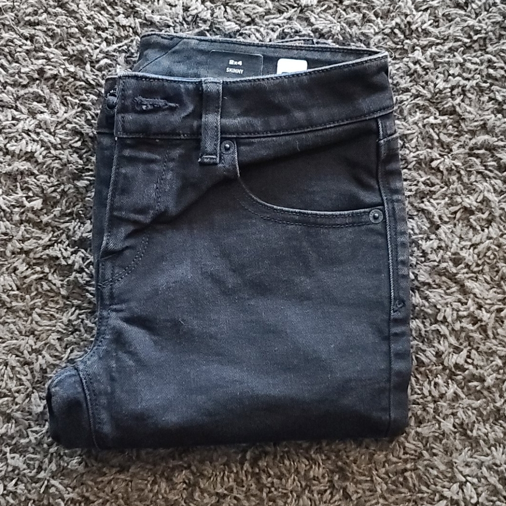 Faded black Volcom skinny jeans 27 waist